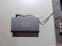 Top view showing Cisco logo and overall casing