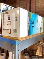 Box front showing American Standard branding and Slim-Line model information