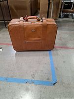 Front view of Browning luggage showing overall design, color and front pocket