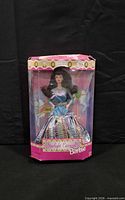 Front view of boxed Starlight Carousel Barbie