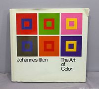 Front cover showing title, author and color block design