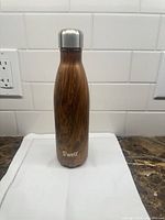 Full view of S'well insulated bottle front
