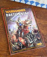 Front cover of Warhammer Bretonnia book
