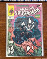 Front cover of the bagged comic, full view