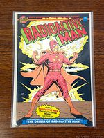 Front cover of bagged Radioactive Man #1 comic
