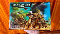 Front of Warhammer 40,000 T'au Fire Warrior Team box