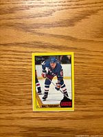 Front of card showing player image and team