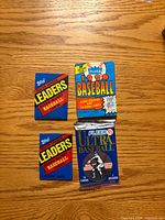 Front view of all four sealed packs