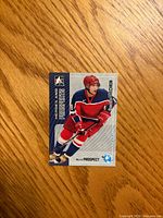 Front view of Alexander Ovechkin Heroes and Prospects card #109