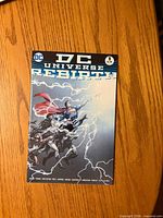 Front cover showing title, issue number, price and artwork