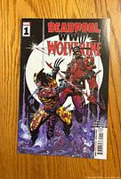 Front cover of Deadpool W/ Wolverine #1 comic
