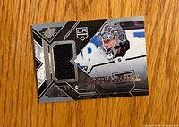 Front view showing jersey swatch and player image