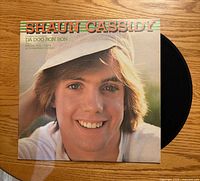 Front sleeve showing portrait, partial vinyl visible