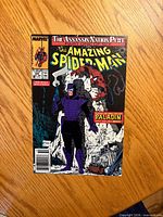 Front cover showing title, issue number, Spider-Man and Paladin artwork