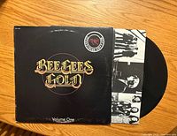 Front cover and partial inner sleeve with vinyl visible