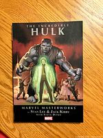 Front cover of The Incredible Hulk Marvel Masterworks trade paperback