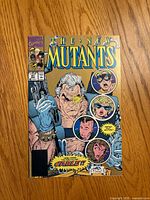 Front cover with title, issue number, characters