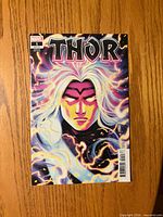 Front cover Thor #1 variant cosmic artwork