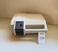 Closed SentrySafe portable safe box front view