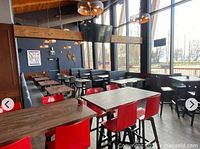 Boondocks Eatery interior dining area