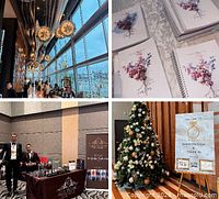 Expo venue interior and vendor booths, illustrative of event