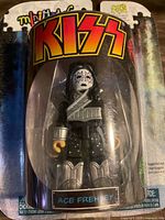 Front view of sealed Minimates Ace Frehley figure in blister package