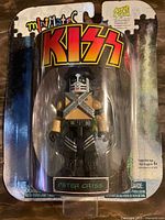 Front view of sealed KISS Peter Criss Minimates figure on card