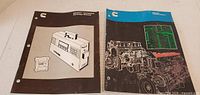Front covers of both Cummins manuals showing titles and illustrations