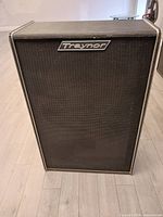 Front view showing Traynor badge, grill cloth and overall cabinet condition
