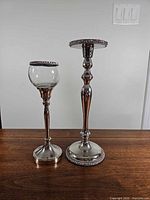 Both candle holders side by side showing full lot