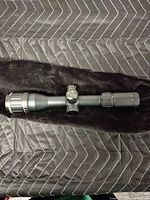 Top view of entire riflescope