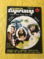 Front cover of All About The Stampeders magazine