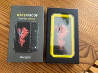 Retail box front and inner case in tray