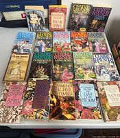 All 19 paperbacks laid out showing covers