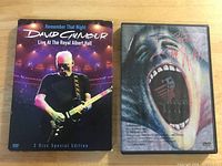 Front covers of both DVD cases
