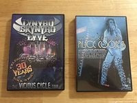 Front covers of both DVD cases showing titles and artwork