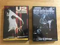 Front covers of both DVD cases