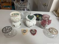 Group shot of all items on countertop