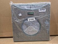 Front view of sealed GOOPAWS cat condo cube