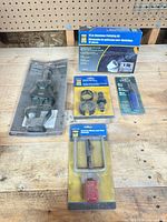 Overview of all five packaged tools on workbench