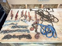 Overview of all hardware on workbench