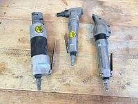 Three Princess Auto pneumatic tools side-by-side