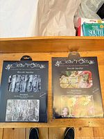 Both sealed Decor-Weave packs, Woodlands and Royal Blooms