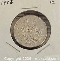 Coin in full cardboard holder