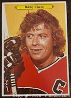 Front of Bobby Clarke 1981 O-Pee-Chee card