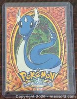 Front of Dragonair card in sleeve