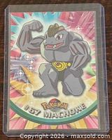 Front of Machoke #67 card in sleeve