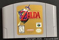 Front of cartridge showing title label and ESRB rating