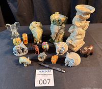 All items group shot with scale