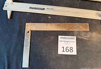 Mastercraft Accu-Rip guide with clamps and steel square